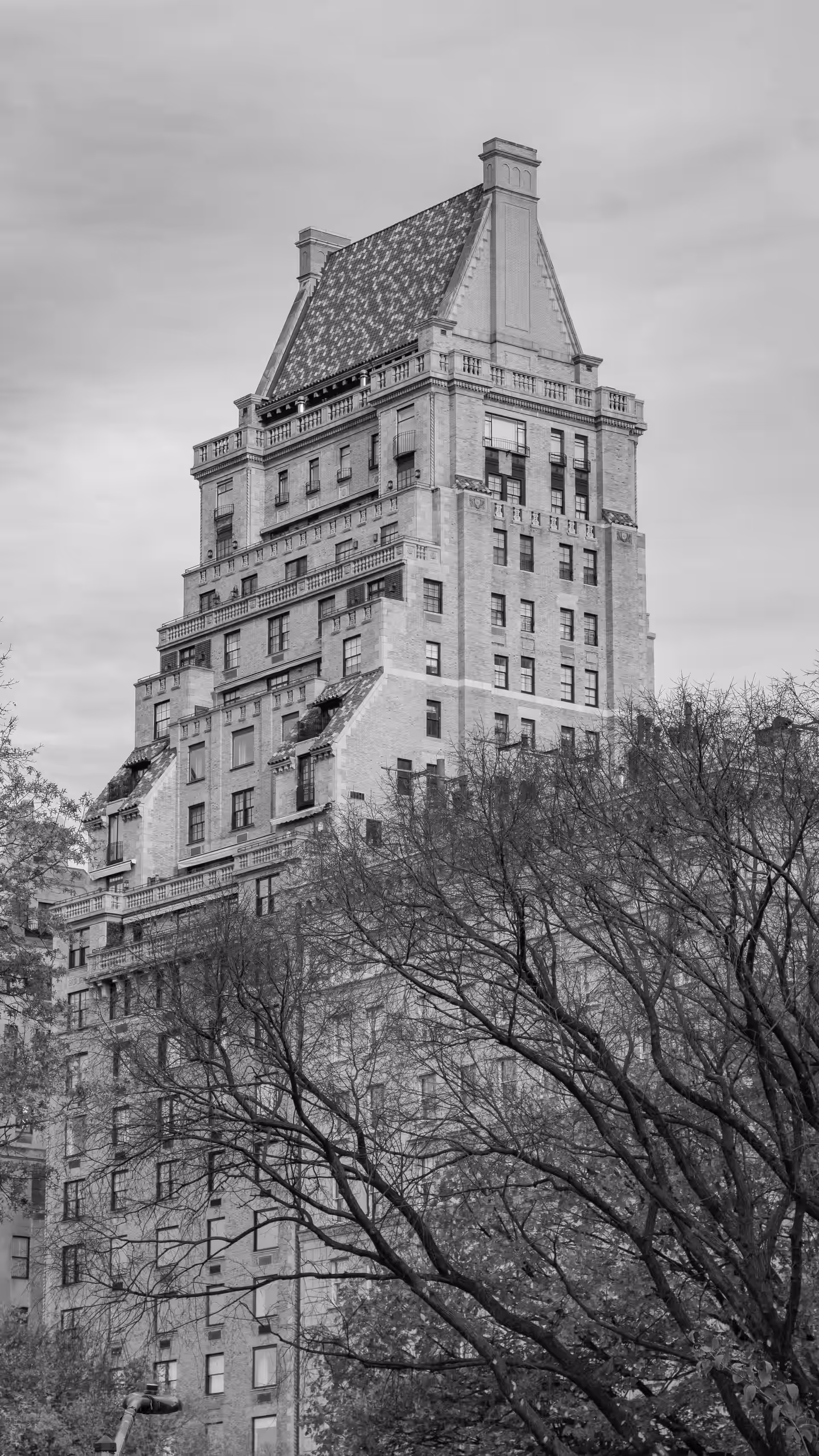 Art Deco residential architecture in Manhattan